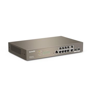   Tenda TEG5312F 10/100/1000Mbps 10 portos + 2xSFP L2 Managed switch