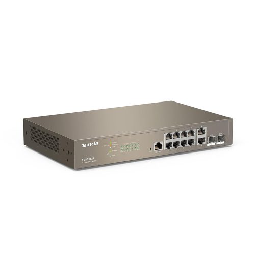 Tenda TEG5312F 10/100/1000Mbps 10 portos + 2xSFP L2 Managed switch