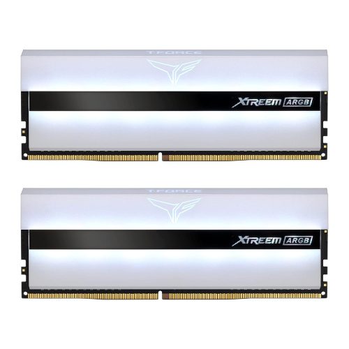 16GB 4000MHz DDR4 RAM Team Group T-Force Delta RGB CL18 fehér (2x8GB) (TF13D416G4000HC18JDC01)