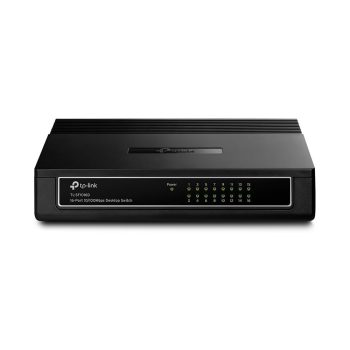 TP-Link TL-SF1016D 16 portos asztali switch fekete