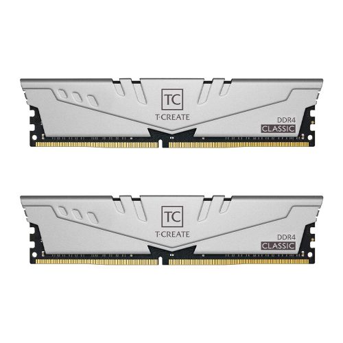 16GB 2666MHz DDR4 RAM Team Group T-Create Classic CL19 ezüst (2x8GB) (TTCCD416G2666HC19DC01)
