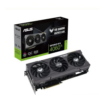   ASUS GeForce RTX 4060 Ti 8GB TUF Gaming OC Edition videokártya (TUF-RTX4060TI-O8G-GAMING)