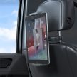 BOROFONE AUTÓS TARTÓ BH101 AIRY TABLET FEJTÁMLÁHOZ, Fekete