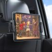 BOROFONE AUTÓS TARTÓ BH101 AIRY TABLET FEJTÁMLÁHOZ, Fekete
