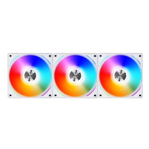 Lian Li UNI AL120 hűtő ventilátor 3db fehér (UF-AL120-3W)