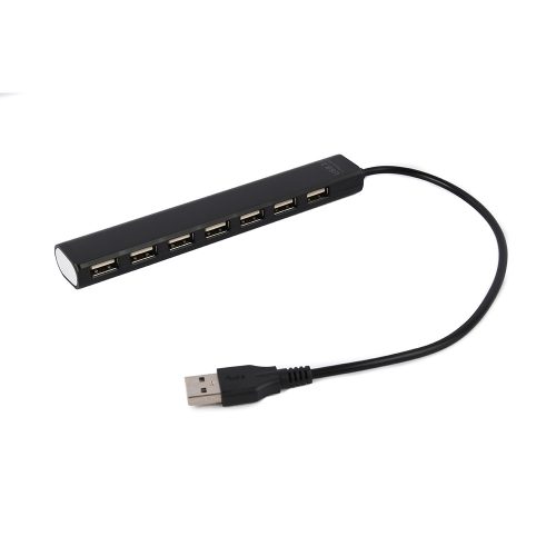 Gembird USB 2.0 HUB 7 portos fekete (UHB-U2P7-04)