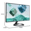 23" Acer Vero RL242YEyiiv LCD monitor szürke (UM.QR2EE.E01)