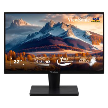 22" ViewSonic VA2215-H LCD monitor fekete