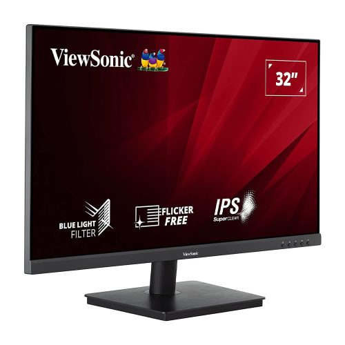 32" ViewSonic VA3209-MH LCD monitor fekete