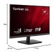 32" ViewSonic VA3209-MH LCD monitor fekete
