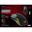OMEGA VARR Gaming VGMB03 egér fekete