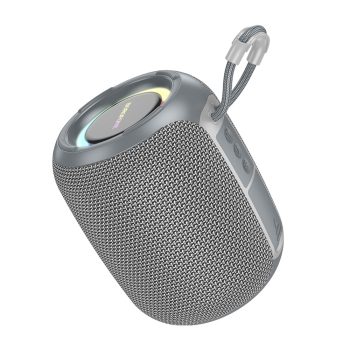   BOROFONE BR36 VEZETÉK NÉLKÜLI BLUETOOTH HANGSZÓRÓ LUCY SZÜRKE

