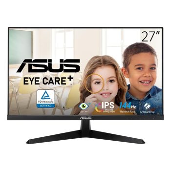 27" ASUS VY279HGE LCD monitor fekete