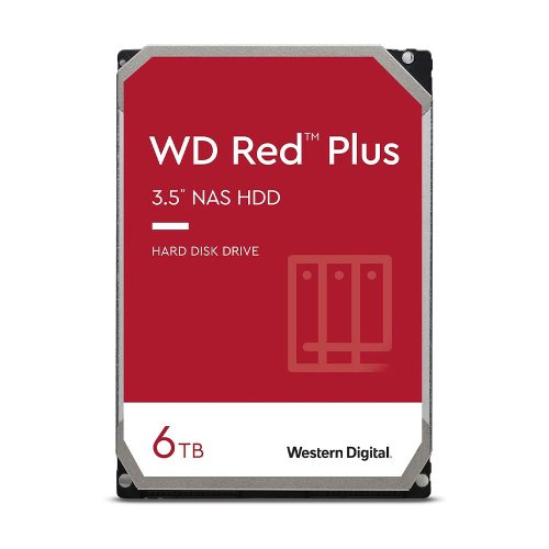 6TB WD 3.5" Red Plus SATAIII winchester (WD60EFPX)