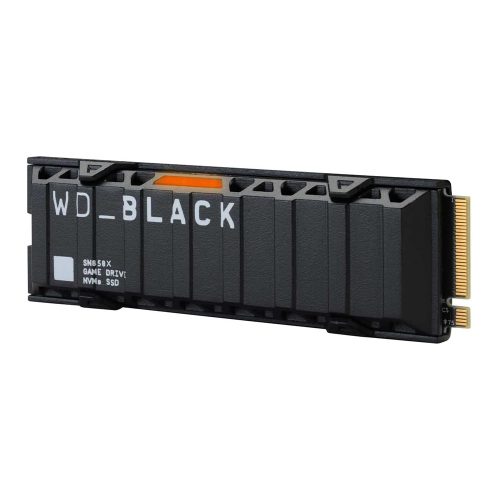 1TB WD Black SN850X M.2 SSD meghajtó hűtőbordával (WDS100T2XHE / WDBB9H0010BNC)