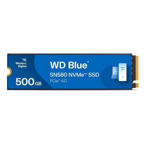 500GB WD Blue SN580 M.2 NVMe SSD meghajtó (WDS500G3B0E)