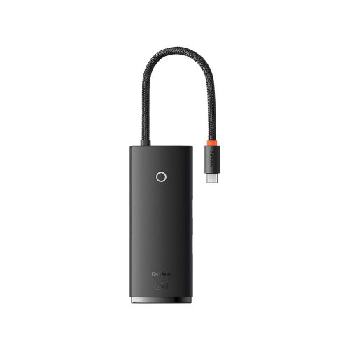 Baseus OS Lite 6 portos USB HUB fekete (WKQX080301)