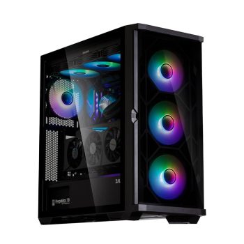 Zalman Z10 DUO táp nélküli ablakos ház fekete
