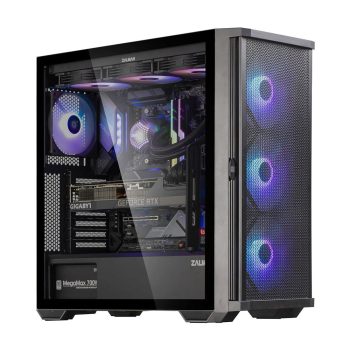 Zalman Z10 PLUS táp nélküli ablakos ház fekete