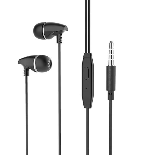 BOROFONE BM25 SOUND EDGE FEJHALLGATÓ MIKROFONNAL, Fekete