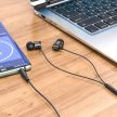 BOROFONE BM66 NEW SOUND FEJHALLGATÓ MIKROFONNAL, SZÜRKE
