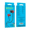 BOROFONE BM57 PLATINUM FEJHALLGATÓ, PIROS
