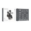 BOROFONE TWS BW23 CRYSTAL BEAN TRANSPARENT EDITION BLUETOOTH FEJHALLGATÓ Fekete
