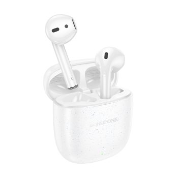 BOROFONE TWS BW45 SZÉLES BLUETOOTH FEJHALLGATÓ FEHÉR
