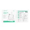 BOROFONE TWS BW46 ICE FLAKE BLUETOOTH FEJHALLGATÓ, FEHÉR
