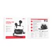 BOROFONE TWS BW46 ICE FLAKE BLUETOOTH FEJHALLGATÓ, Fekete
