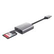 Trust Dalyx USB 3.2 kártyaolvasó ezüst (24135)