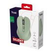 Trust Mydo vezeték nélküli csendes egér zöld (25042)